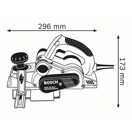 BOSCH GHO 40-82 C 0.601.59A.76A