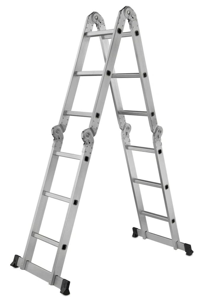 Rebrík kĺbový 4x3 štvordielny