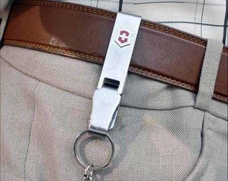 VICTORINOX Klip na opasok s karabínou 4.1858