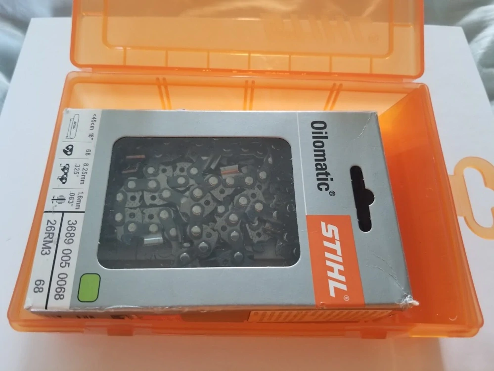 Odkladací box pre rezné reťaze STIHL