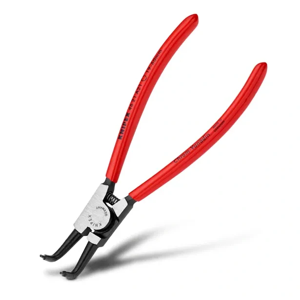 KNIPEX Kliešte na vonkajšie poistné krúžky 19-60mm zahnuté 4621A21
