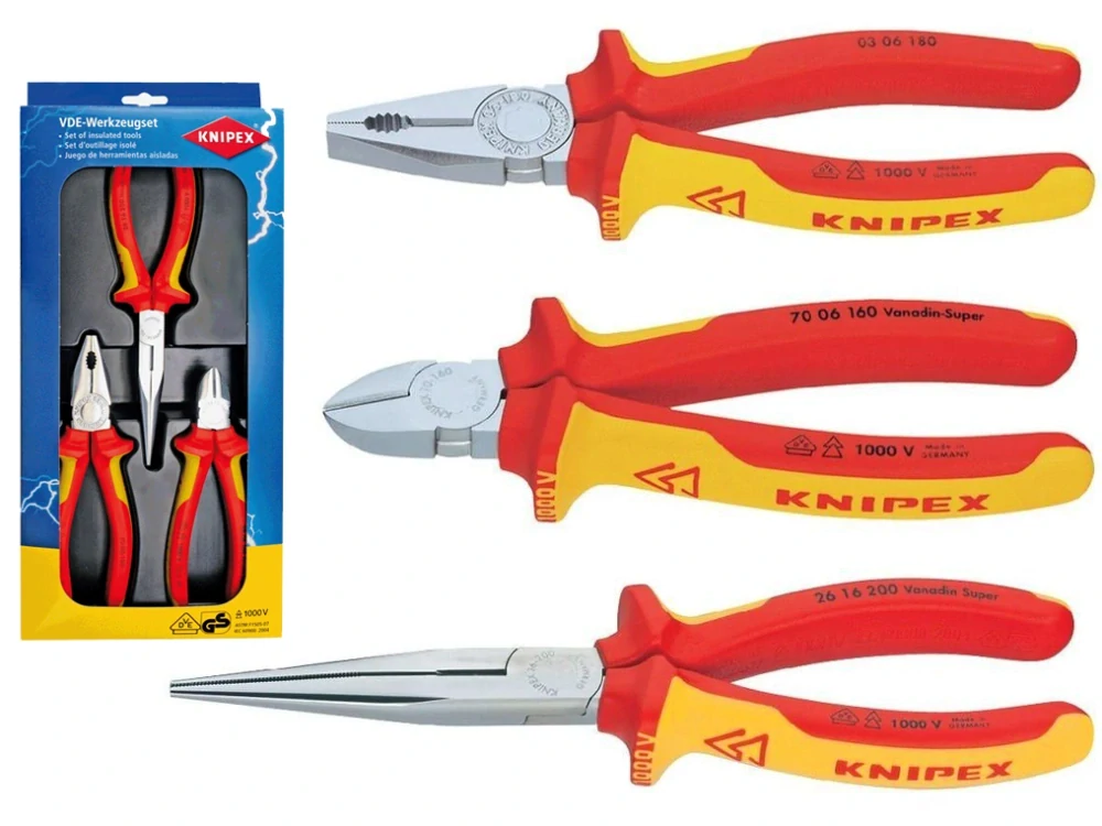 Sada elektro klieští KNIPEX 002012 VDE