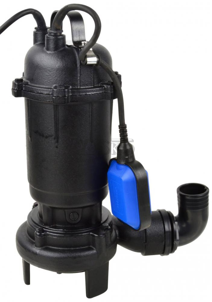 Čerpadlo kalové s rezacími nožmi 20.000l/h, 750 W, výtlak 8 m