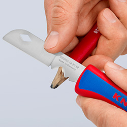 Skladací nôž pre elektrikárov Knipex 162050SB