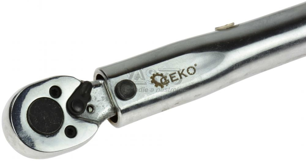 Momentový kľúč GEKO 5-25 Nm 1/4" 