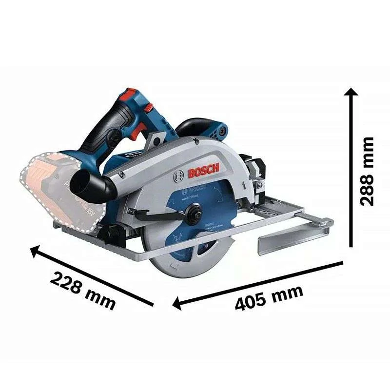 BOSCH GKS 18V-68 C solo
