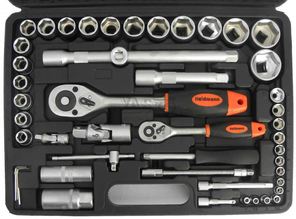 Gola sada 1/4" a 1/2"  HEIDMAN 94 dielov
