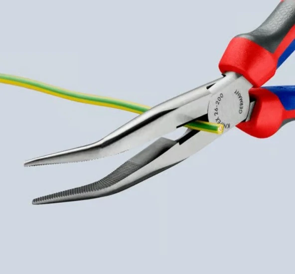 Kliešte pologuľaté s bočným cvikom KNIPEX 2622200