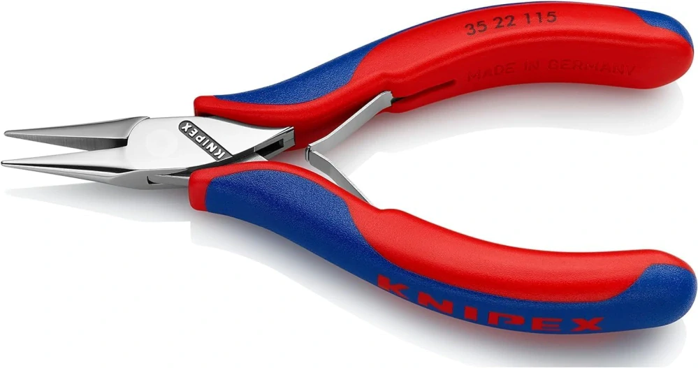 Kliešte pre elektr. ploché Knipex 115mm PVC 3522115
