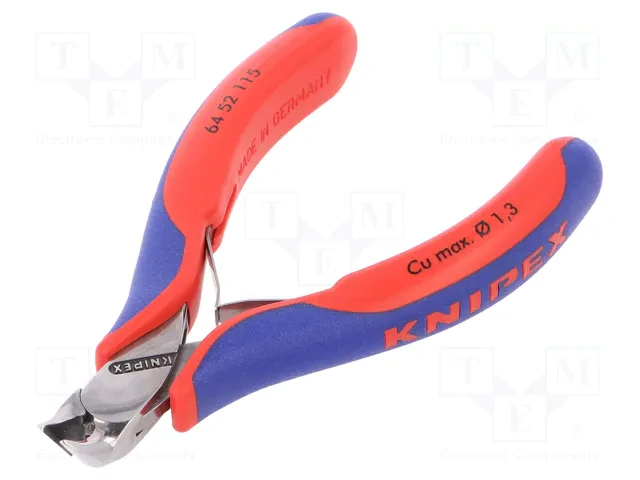 Štipacie kliešte čelné Knipex pre elektroniku 6452115