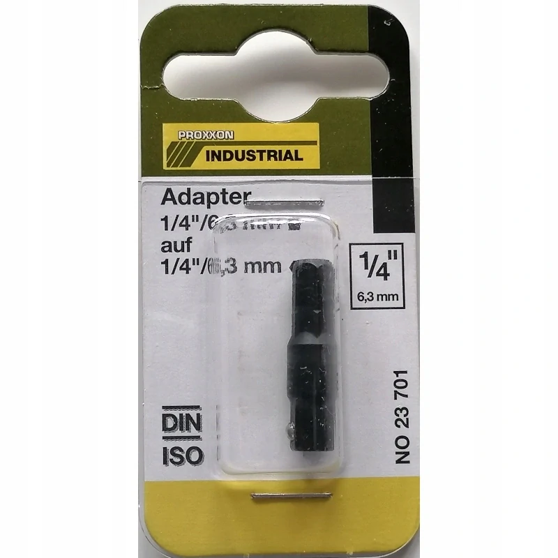 Adaptér šesťhran 1/4" na štvorhran 1/4" PROXXON 23701