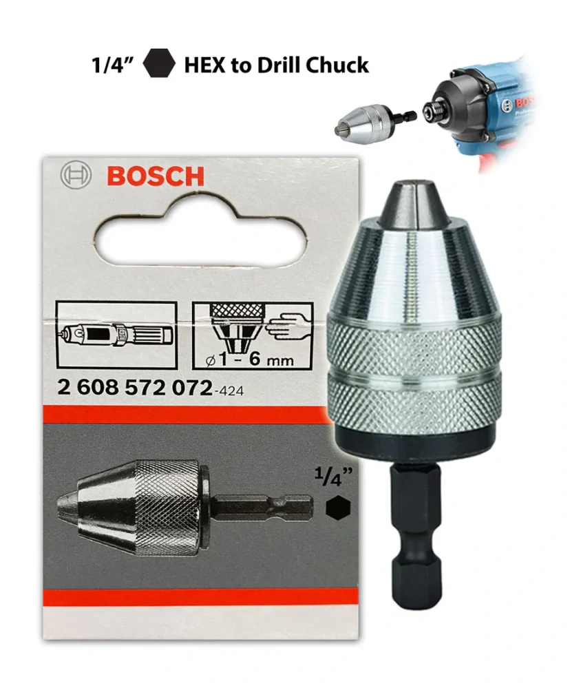 Skľučovadlo BOSCH so stopkou šesťhran 1-6mm
