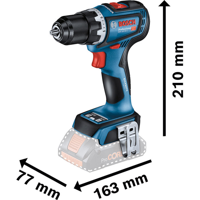 BOSCH GSR 18V-90 C, L-Boxx