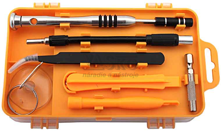 Sada bitov a rukoväte na jemné bity 1/4" s pinzetou