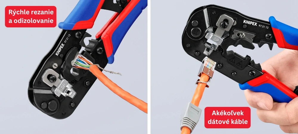 Kliešte lisovacie (krimpovacie) KNIPEX 975113