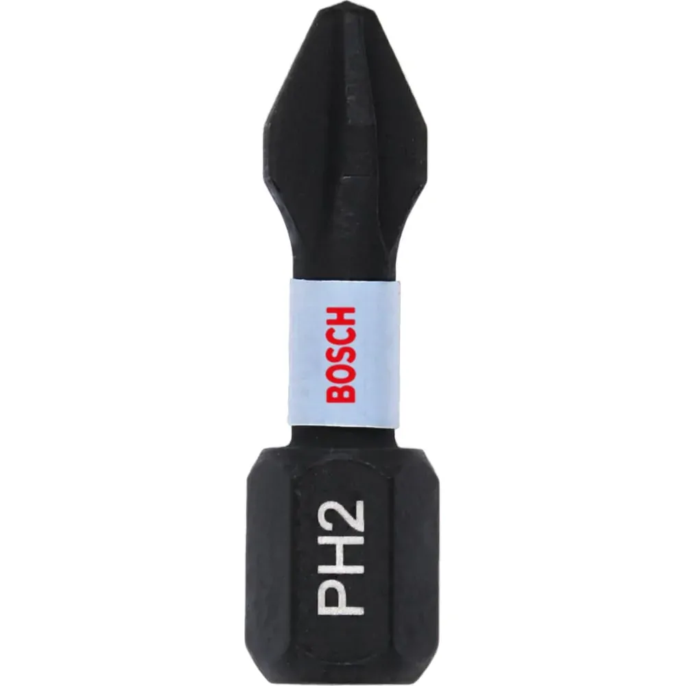 Skrutkovací hrot BOSCH Impact Control PH2, L 25 mm 2 ks