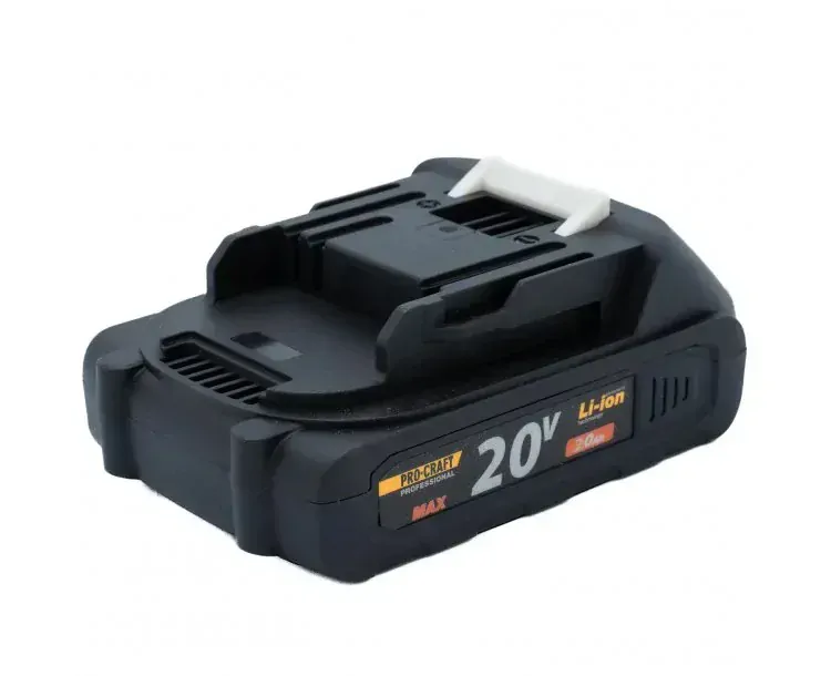 Akumulátor PROCRAFT 20V Li-ion, 2,0 Ah