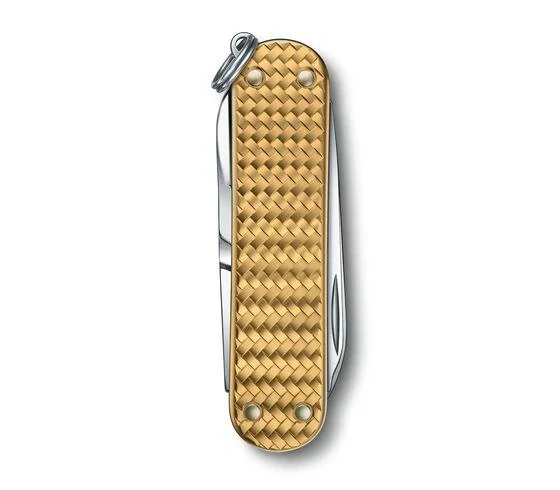 VICTORINOX Classic SD Precious Alox, Brass Gold