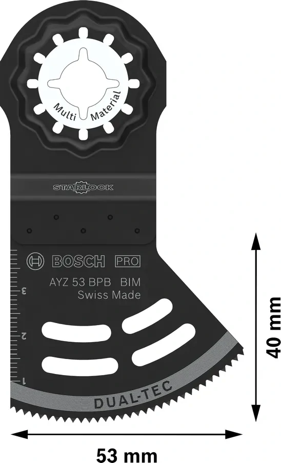 Pílový list BOSCH PRO AYZ 53 BPB