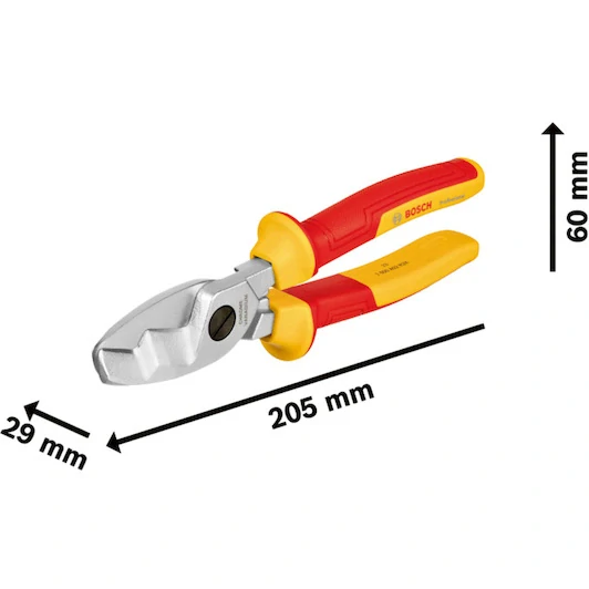 Kliešte na káble VDE 200 mm BOSCH Professional