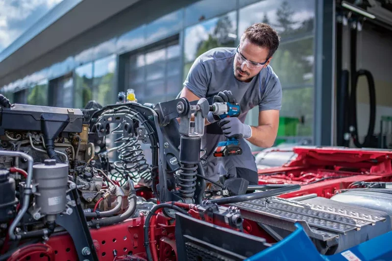 BOSCH GDS 18V-450 PC set