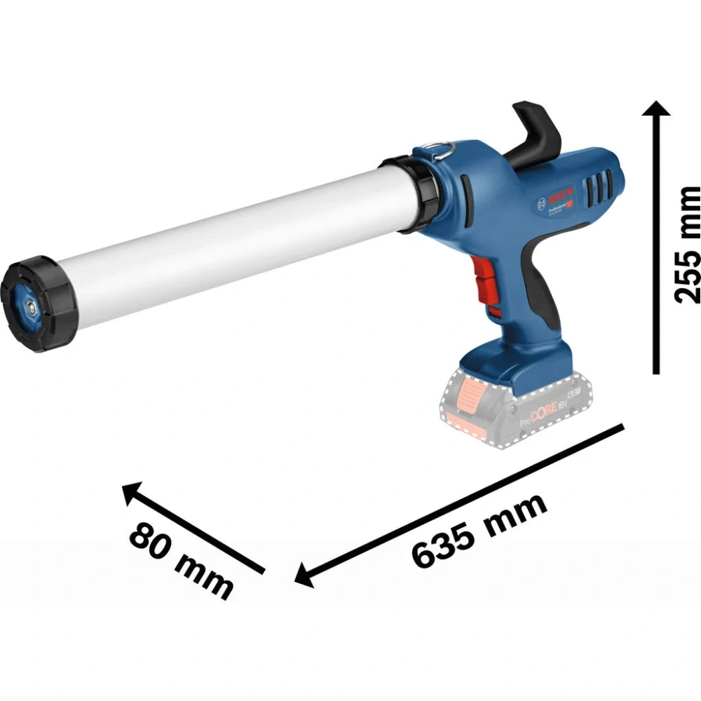 BOSCH GCG 18V-600 