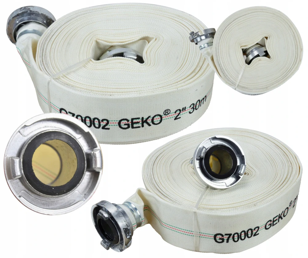 Hadica požiarnicka 2"/52 mm, 30 m, 8 barov s koncovkami, typ C