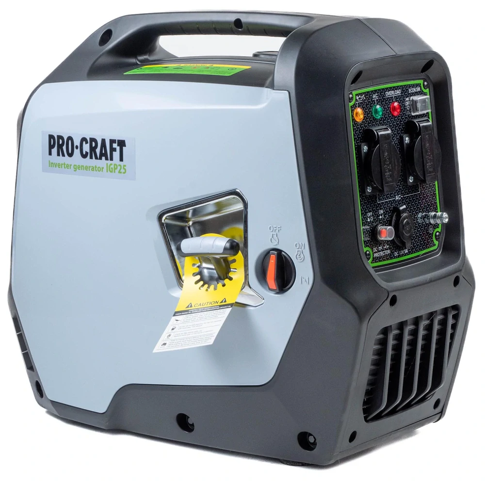 Elektrocentrála inverorová PROCRAFT IGP25 2,0 kW