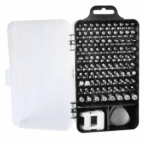 Sada bitov a nástrojov pre mikroelektroniku - 115 kusov