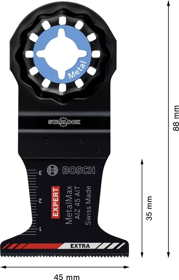 Pílový list BOSCH AIZ 45 AIT MetalMax