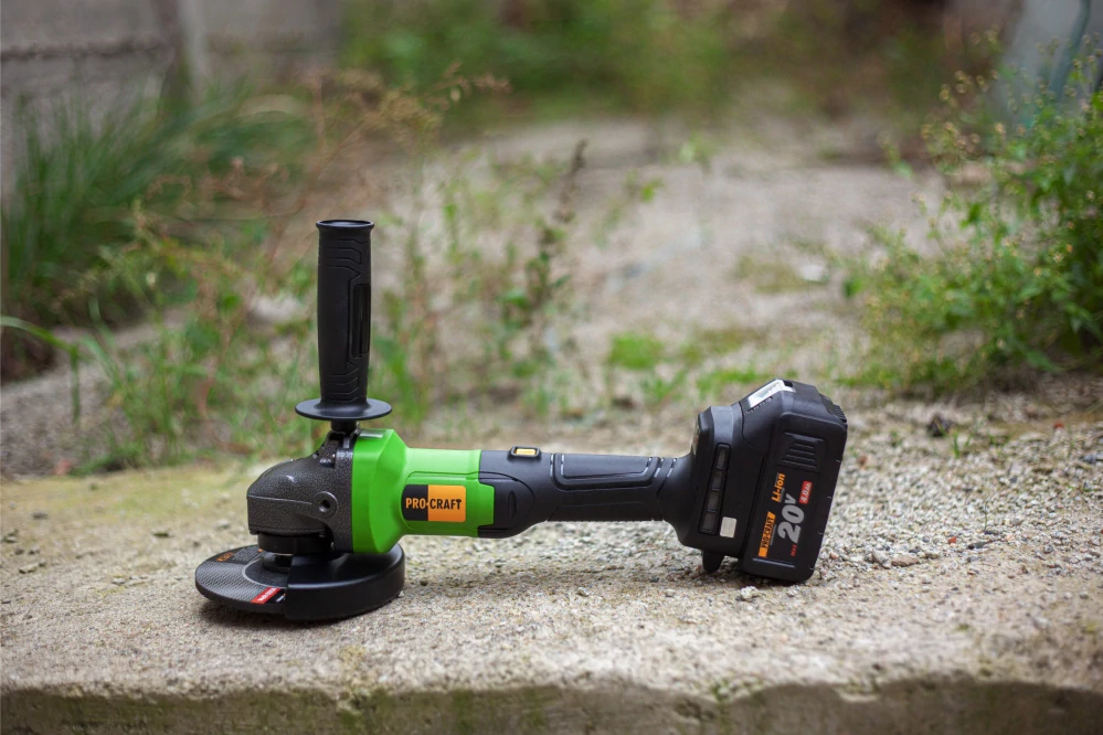 Aku uhlová brúska PROCRAFT 125mm SPGA22 - sólo verzia