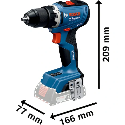 BOSCH GSR 18V-65 set