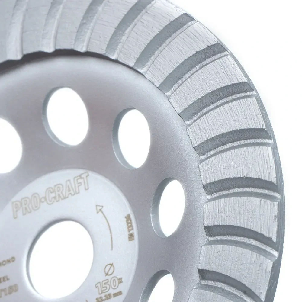 Diamantový brúsny kotúč PROCRAFT 150 mm
