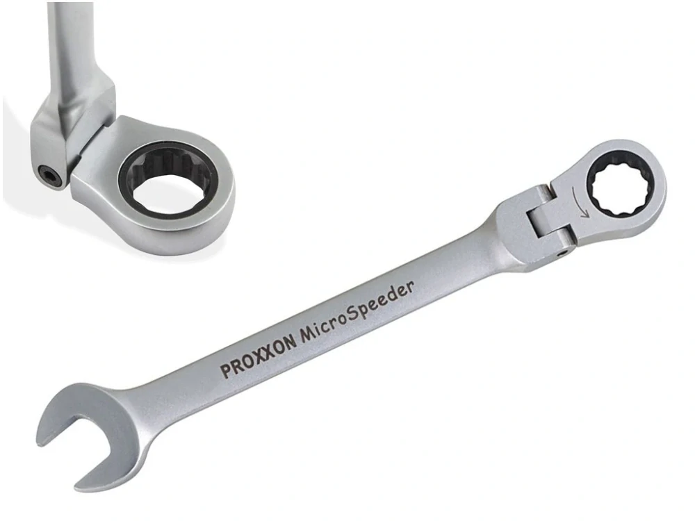 Kombinovaný kľúč račňový - kĺbový PROXXON Micro 15mm 23052