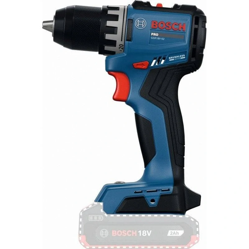 BOSCH GSR 18V-52 3 x 5,0Ah