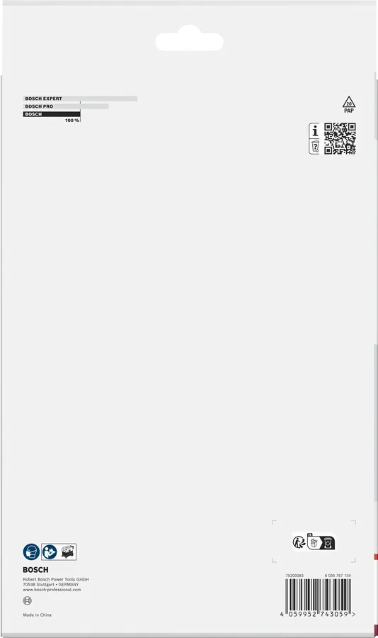 Sáčky GAS 12-25LS BOSCH 2608001246, 4ks