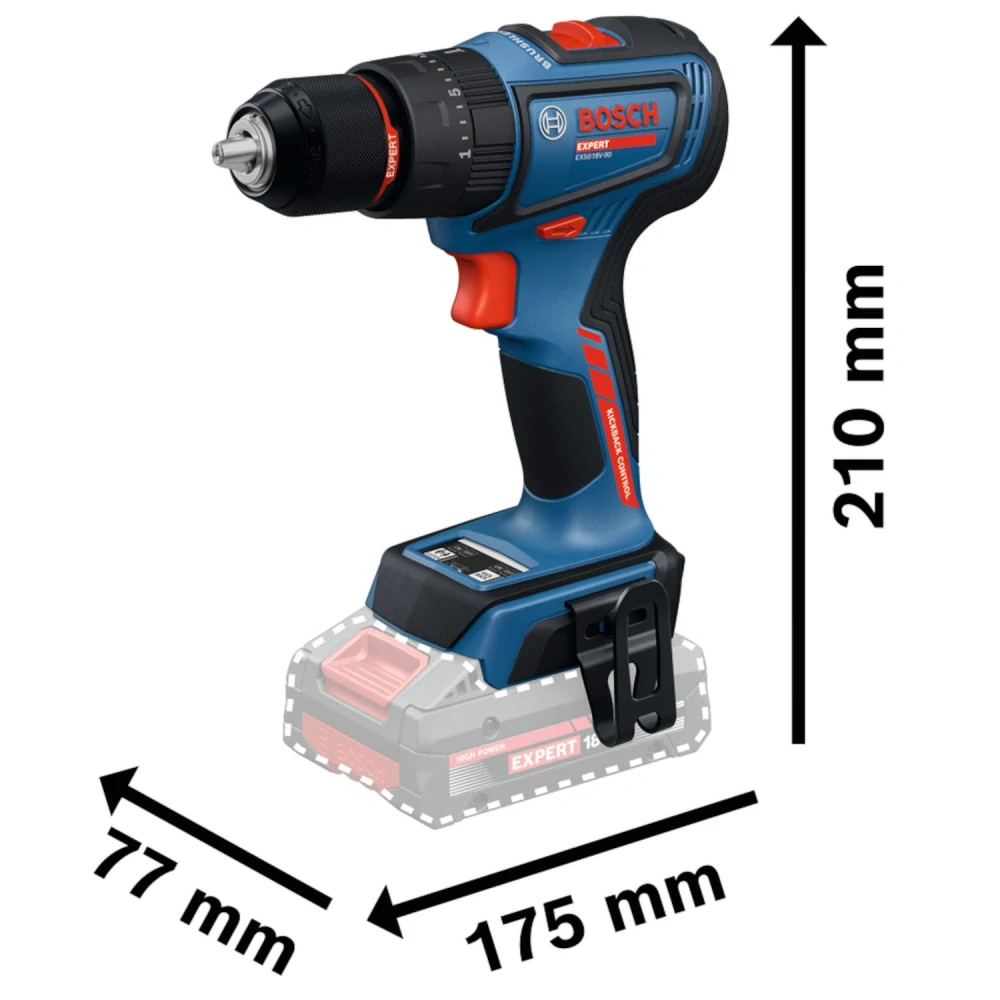 BOSCH EXPERT EXSB18V-90 Sólo