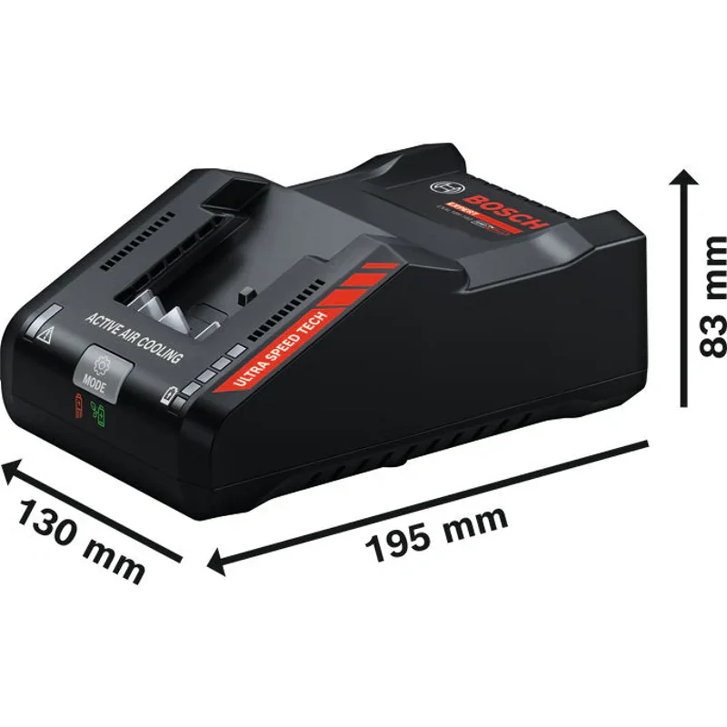 BOSCH 3× EXBA18V-80 + EXAL18V-160
