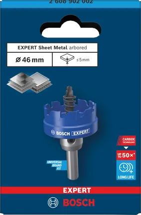 Nástrčná dierovka BOSCH EXPERT Sheet Metal, 46 x 5 mm