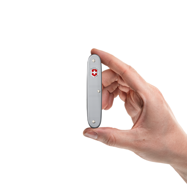 VICTORINOX Companion Slim Alox, strieborný
