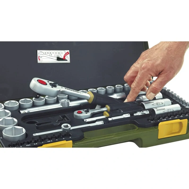 Gola sada PROXXON 49-dielna 1/4" 23280