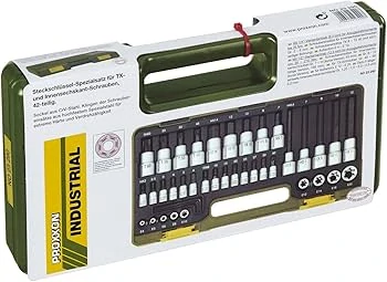 Sada TORX a 6-hranných hlavíc PROXXON 41- dielna 1/4" a 1/2" 23290