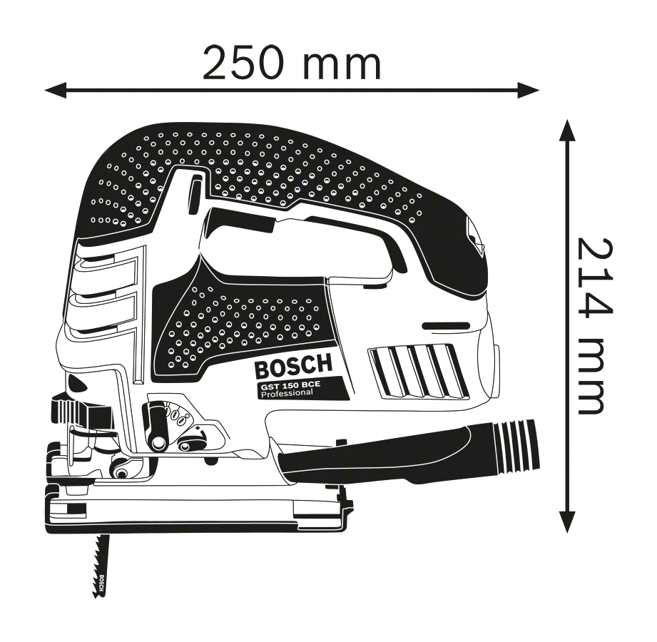 BOSCH GST 150 BCE Professional
