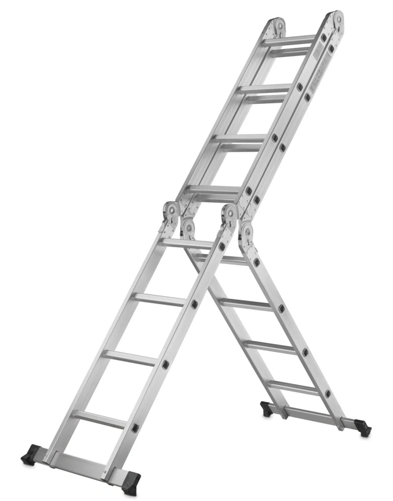 Rebrík kĺbový 4x4 štvordielny