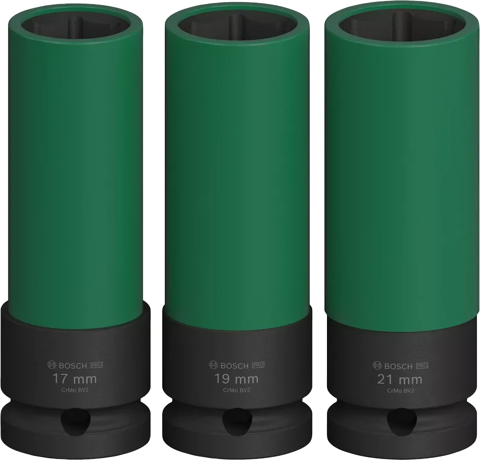3-dielny set 1/2" násuvných kľúčov BOSCH PRO