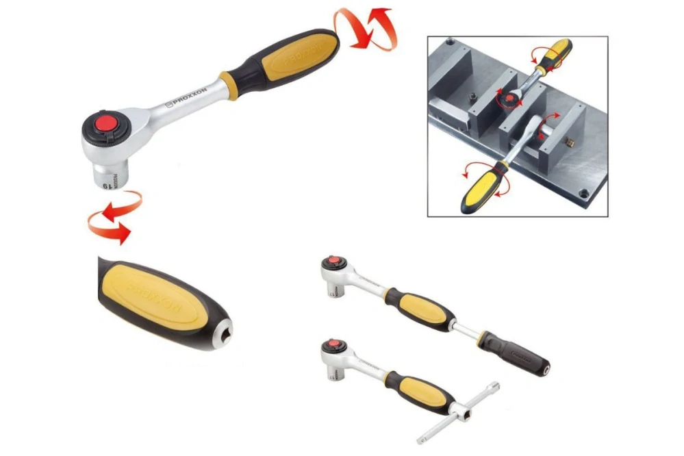 PROXXON Rotačná račňa 1/4 "Proxxon 23082