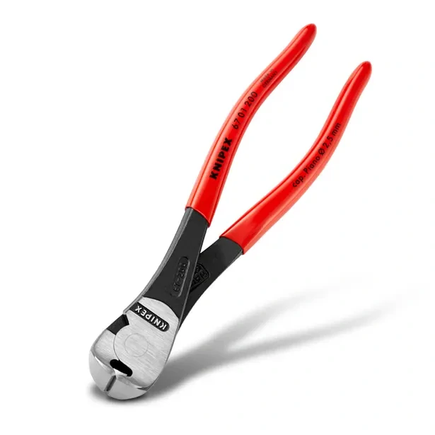 Kliešte štipacie čelné silové 200mm Knipex 6701200