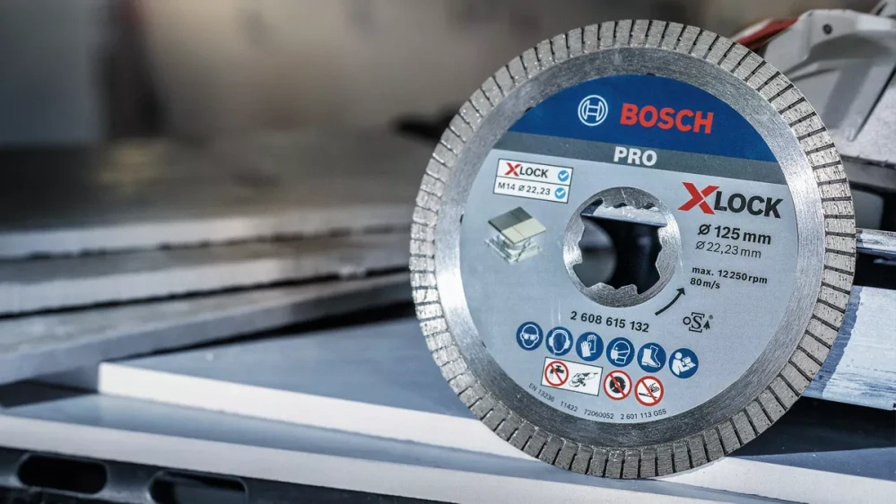 BOSCH X-LOCK Best for Ceramic ExtraClean Turbo 125mm