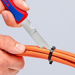 Skladací nôž pre elektrikárov Knipex 162050SB