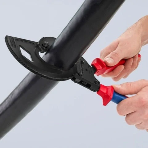 Kliešte na káble račnové Knipex 320 mm 9532320
